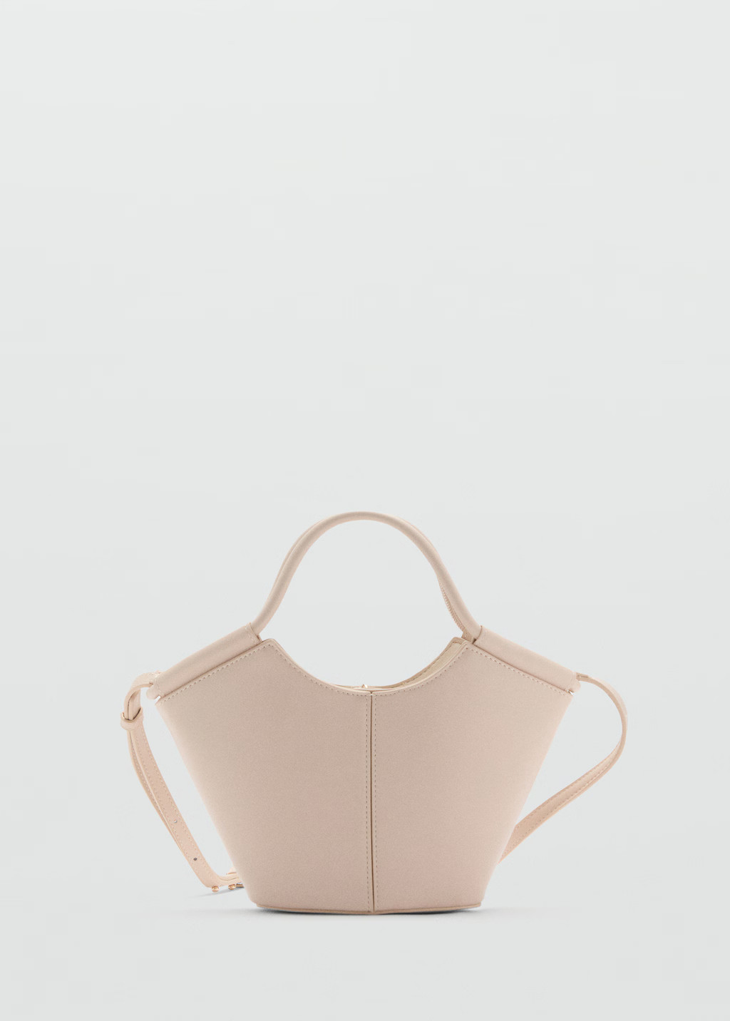 Mini shopper-style shoulder bag - Women | MANGO USA | Mango (US/MX/AU)