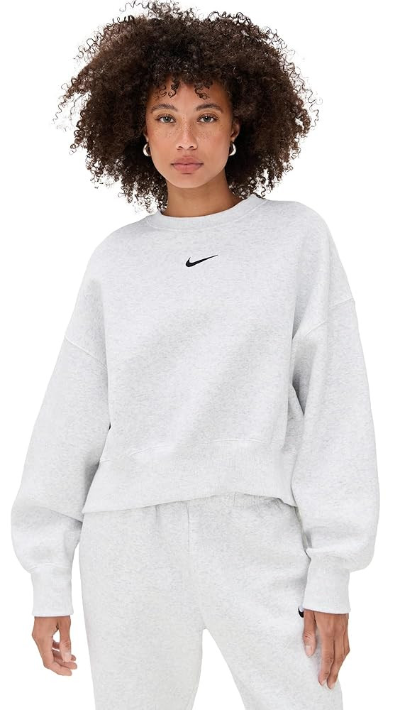 Nike Women's Sportswear Phoenix Fleece Over-Oversized Crew Neck Sweatshirt | Amazon (US)