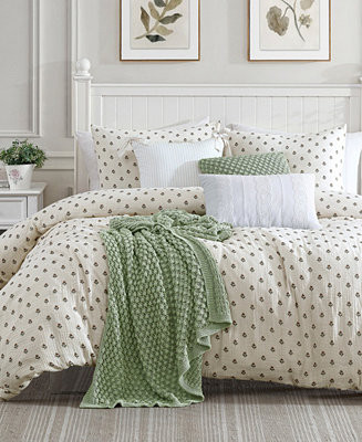 Block Print Gauze 3-Pc. Comforter Set, Full/Queen | Macy's