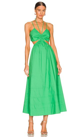 Baylee Dress in Emerald | Revolve Clothing (Global)