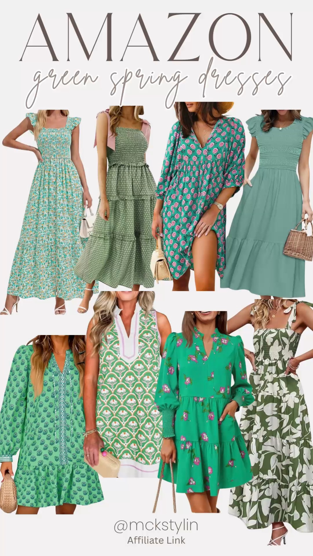 Gorgeous green dresses for spring 

#LTKspring #LTKSeasonal #LTKspringtrends
