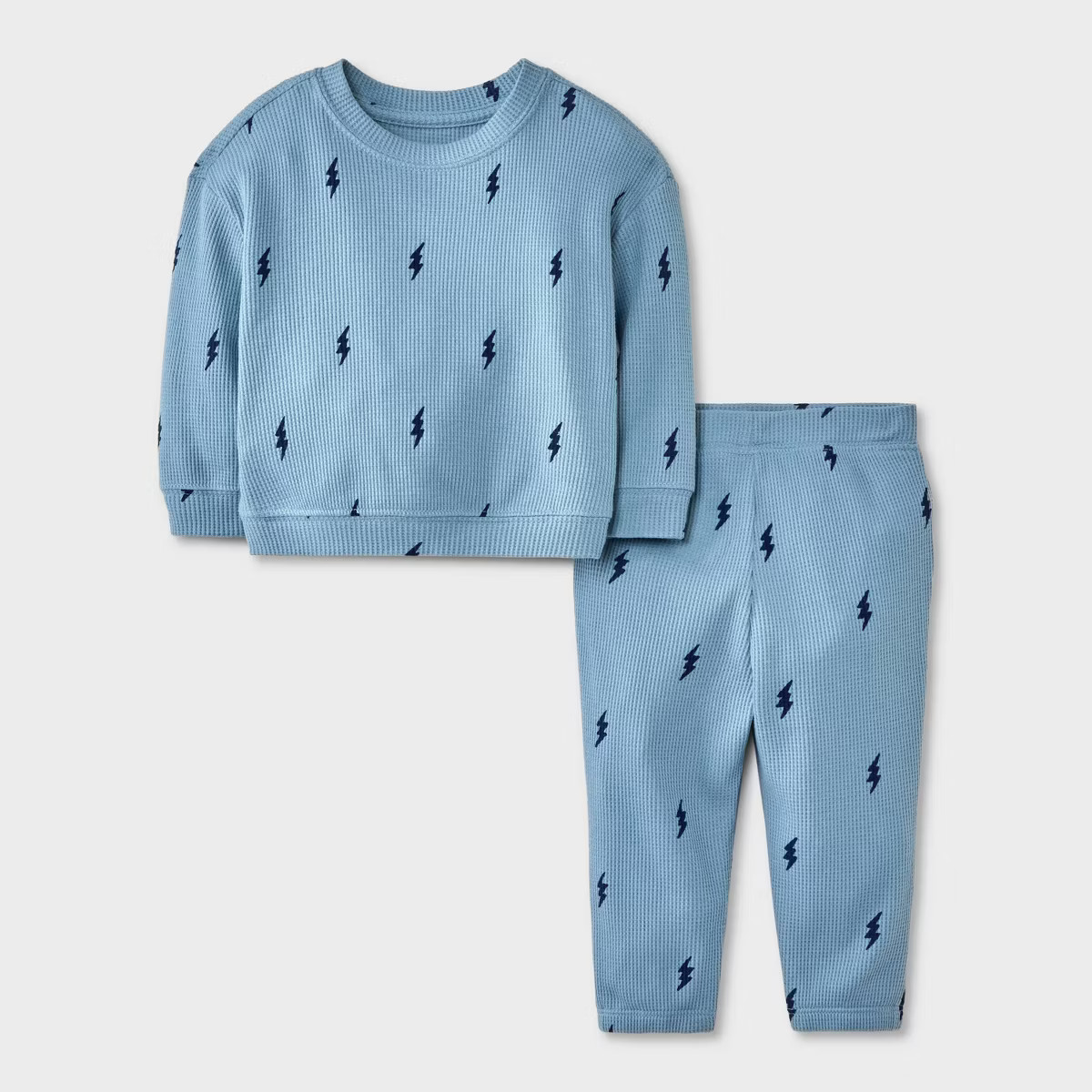 Baby Boys' 2pc Waffle Sweatshirt & Jogger Pants Set - Cat & Jack™ | Target