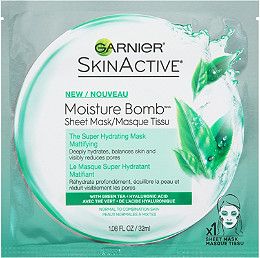 SkinActive Moisture Bomb The Super Hydrating Sheet Mask Mattifying | Ulta