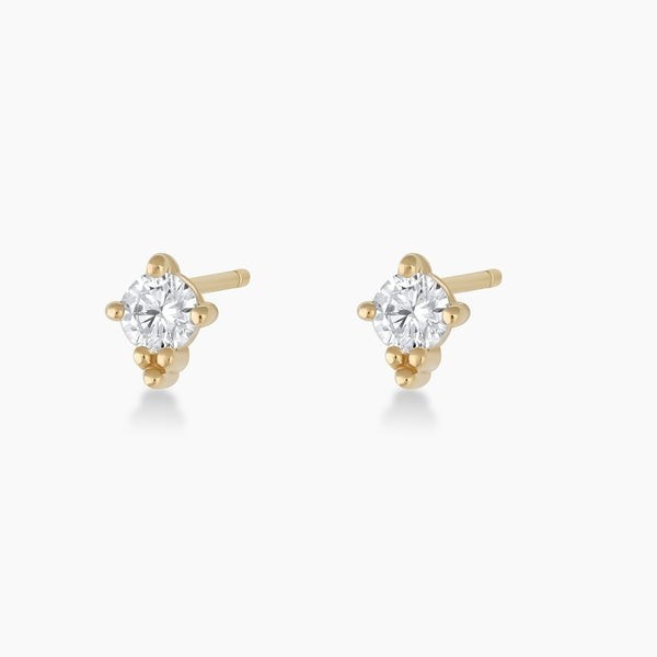 Diamond Trinity Studs | Gorjana