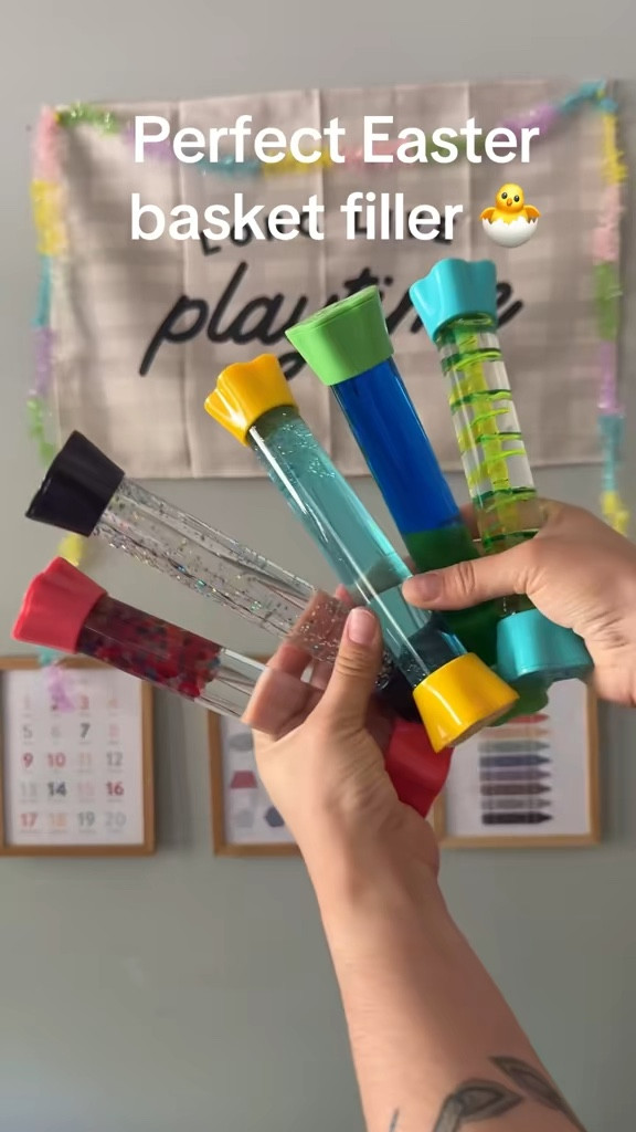 Skip the candy this year
these
sensory tubes are the perfect Easter basket filler for toddlers... mess-free, calming, and they'll actually play with them
@Special Supplies
#easterbasketideas #toddleractivities #sensoryplay #MomsofTikTok #toddlerlife

#LTKBaby #LTKmomlife #LTKKids