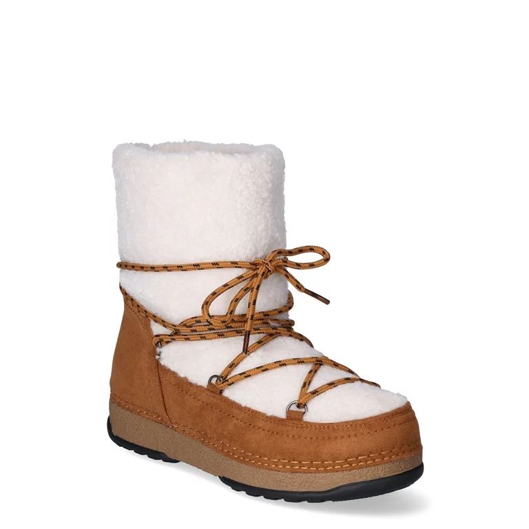 Portland Boot Company Women's Faux Shearling Winter Boots | Walmart (US)