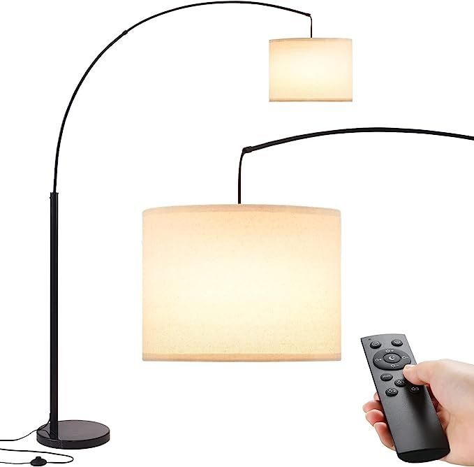 LED Floor Lamp with Remote - Tall Lamps for Living Room with Stepless Adjustable 3000K-6500K Colo... | Amazon (US)