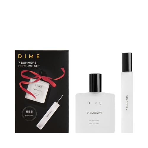 Dime Beauty 7 Summers Perfume Fragrance Gift Set - Includes 50 ml + 10 ml Travel Spray ($77 Value) | Amazon (US)