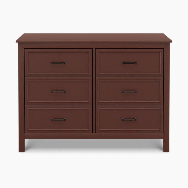 DaVinci Charlie 6-Drawer Double Dresser in Crimson | Babylist