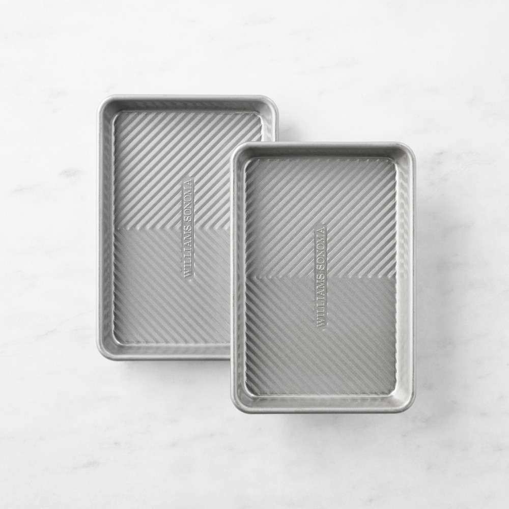 Williams Sonoma Cleartouch Nonstick 1/8th Sheet Pan, Set of 2 | Williams-Sonoma