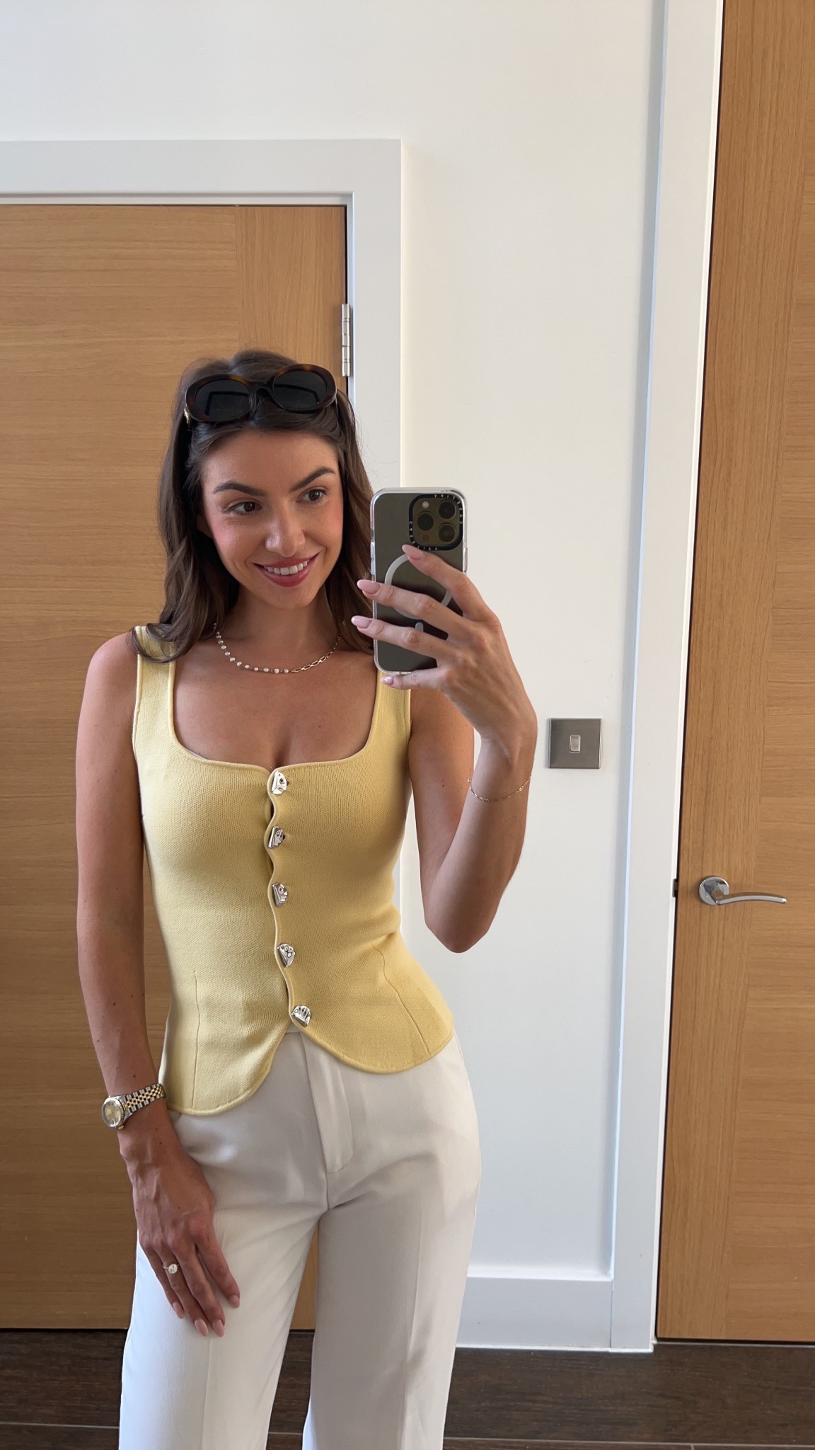 This Zara yellow top is stunning and so flattering 

Summer outfit 

#LTKeurope #LTKsummer #LTKuk
