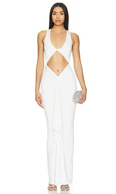 superdown Amai Maxi Dress in White from Revolve.com | Revolve Clothing (Global)