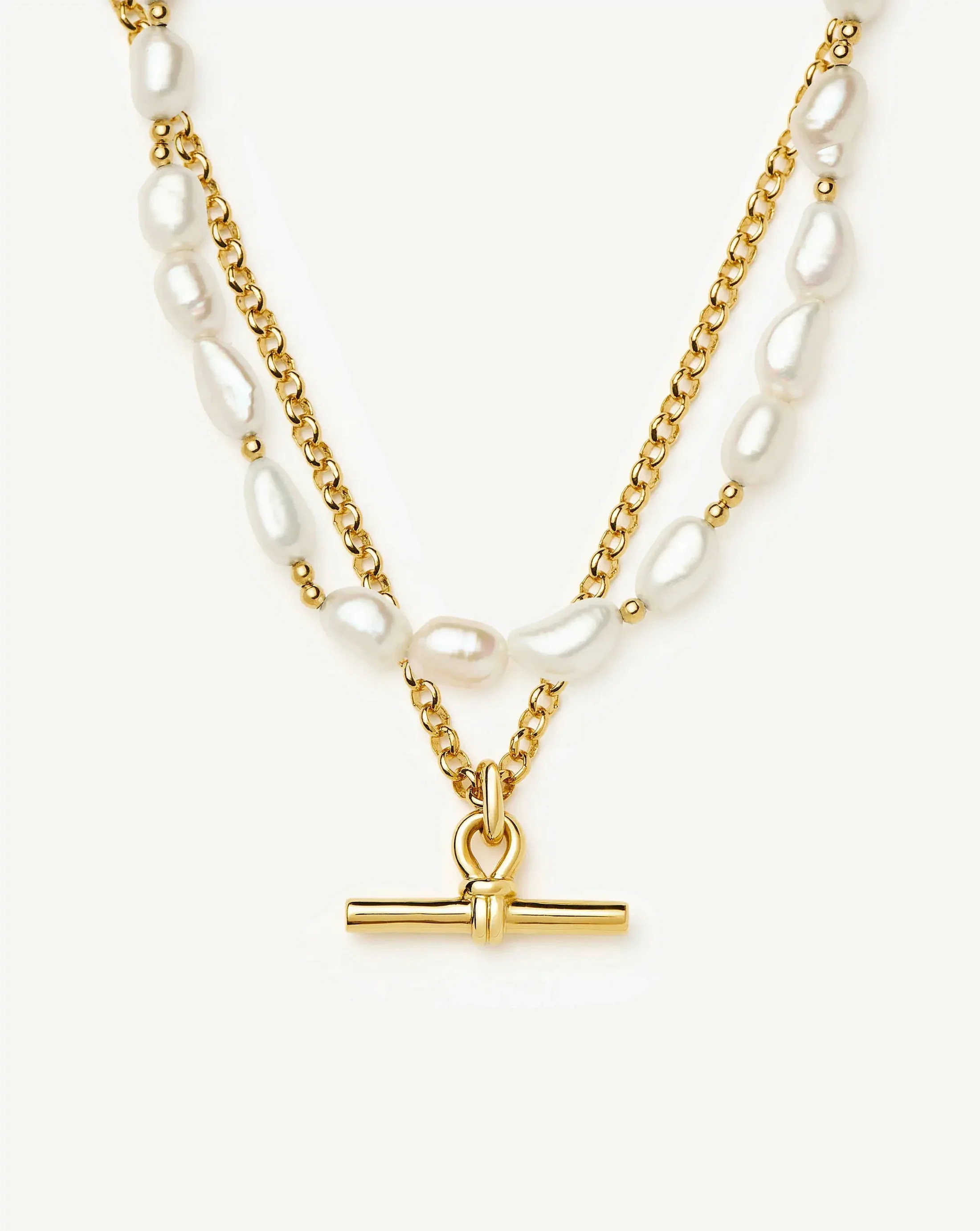 The Andy T-Bar Necklace Set | Missoma UK | Missoma UK