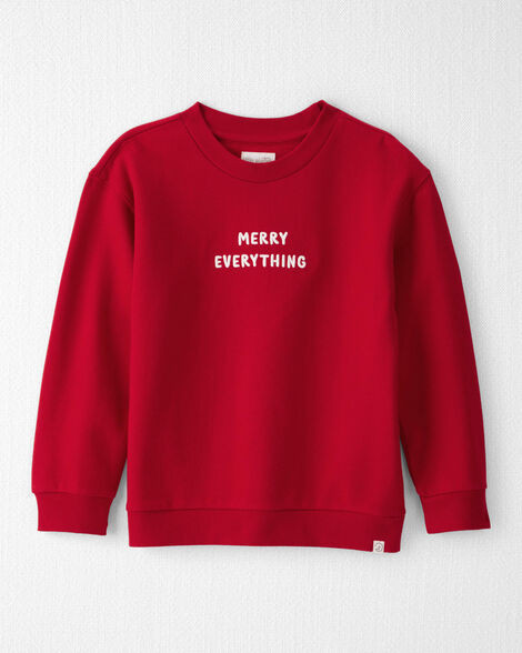 Kid Merry Everything Pullover Made with Organic Cotton | Carter's Inc