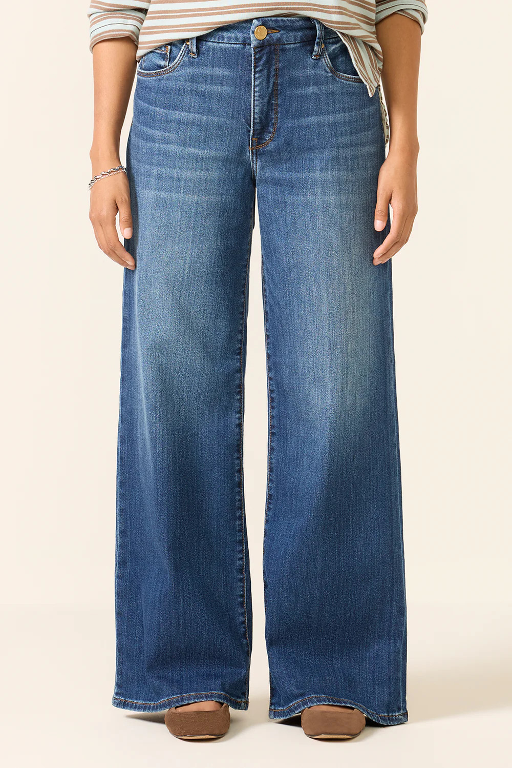 Meg Wide Leg Jean 31` | Evereve