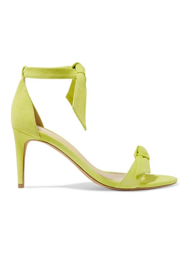Clarita bow-embellished suede sandals | NET-A-PORTER (US)