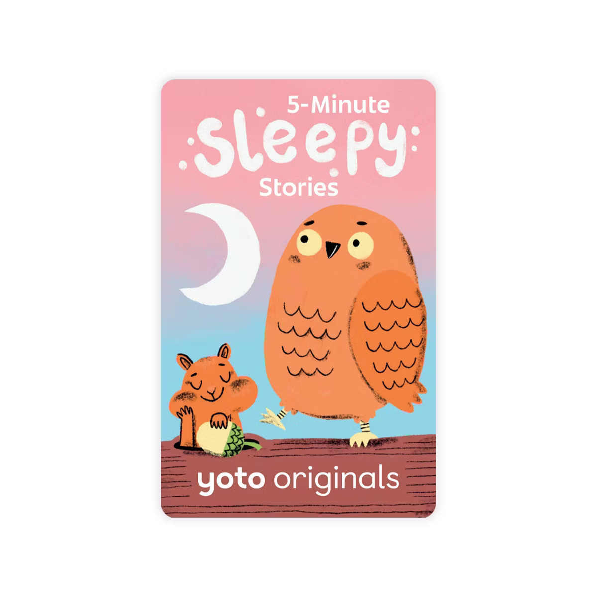 Yoto 5-Minute Sleepy Stories Audio Card: Kindergarten & Preschool Learning Software | Target
