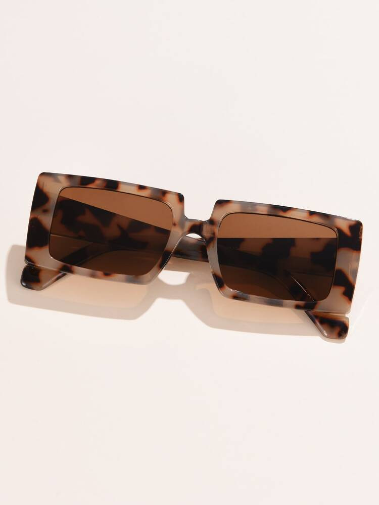 Tortoiseshell Frame Sunglasses | SHEIN