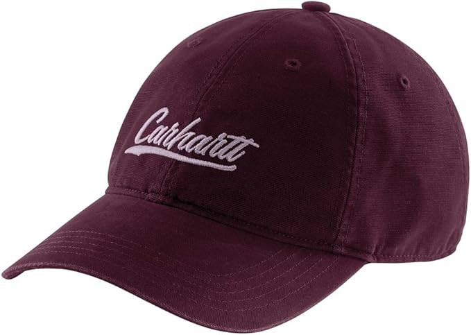 Carhartt Women's Canvas Script Graphic Cap | Amazon (US)