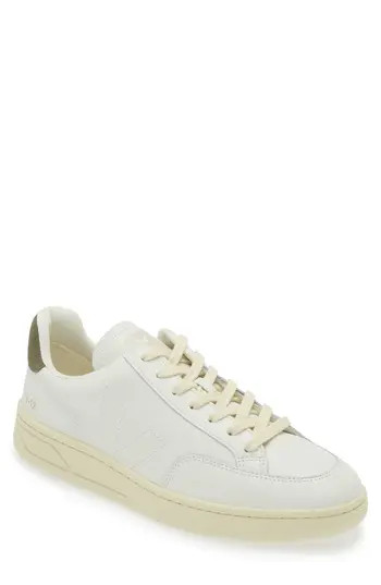 Veja V-12 Sneaker in Extra-White White Kaki at Nordstrom Rack, Size 48 | Nordstrom Rack