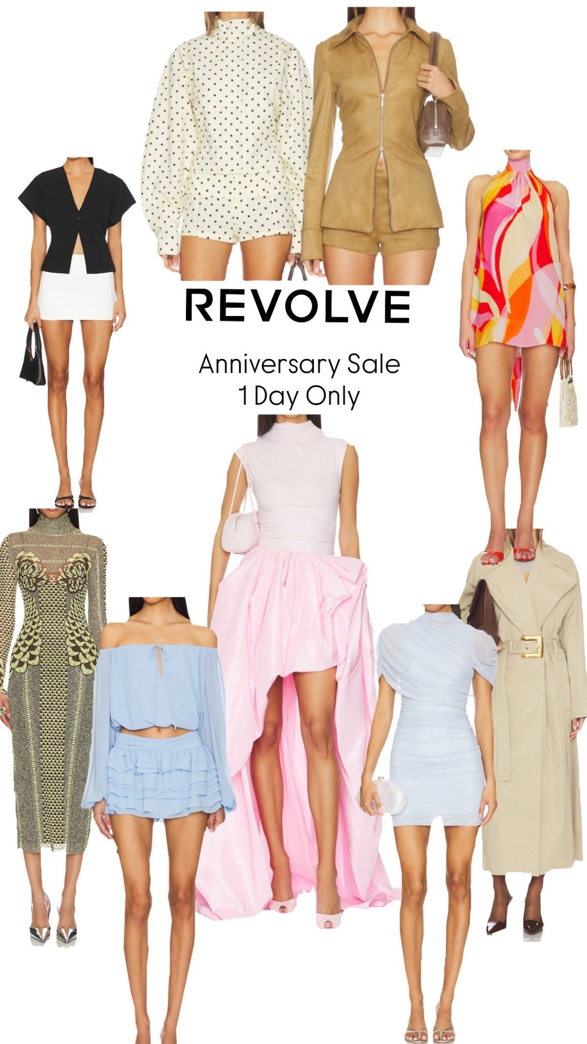 One day only! @Revolve has their anniversary sale live. Use code FWRD20 for 20% off everything but for one day only. Sale ends March 12th at 11:59pm PT. Hurry these pieces will go fast! 

#LTKootd #LTKSaleAlert #LTKSpringSale