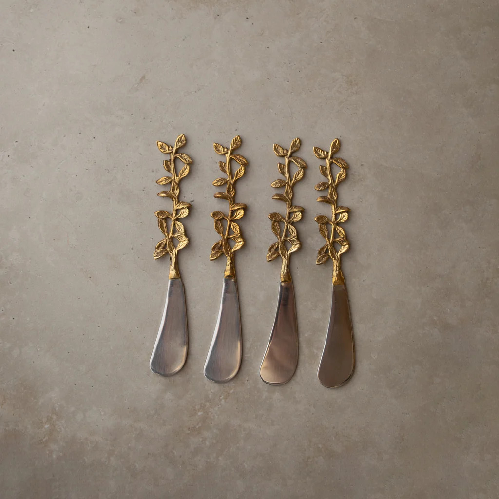 Parisian Brass Canapé Knife | Monika Hibbs Home