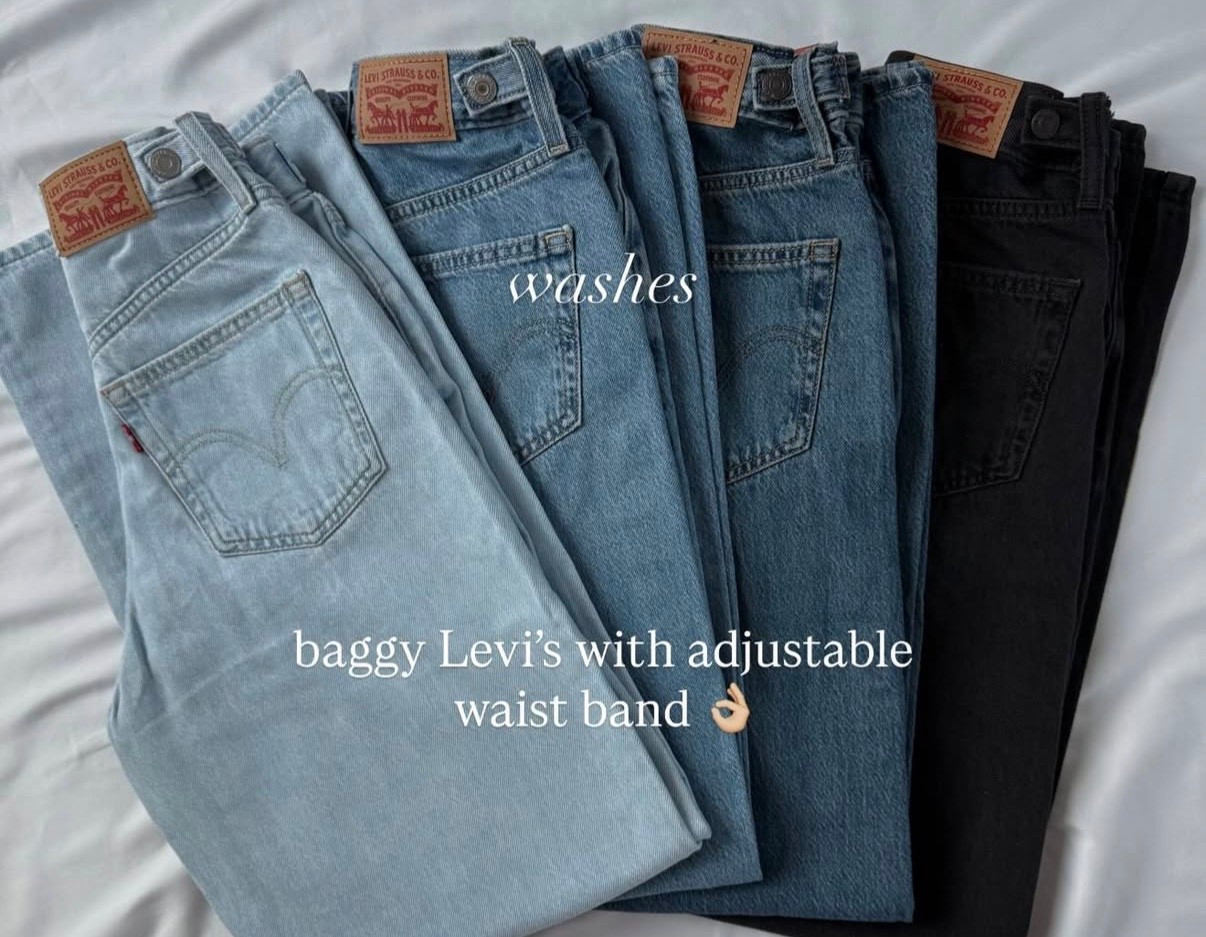 Adjustable denim
Levi’s
Trending 
Amazon finds 

#LTKootd #LTKmomlife
