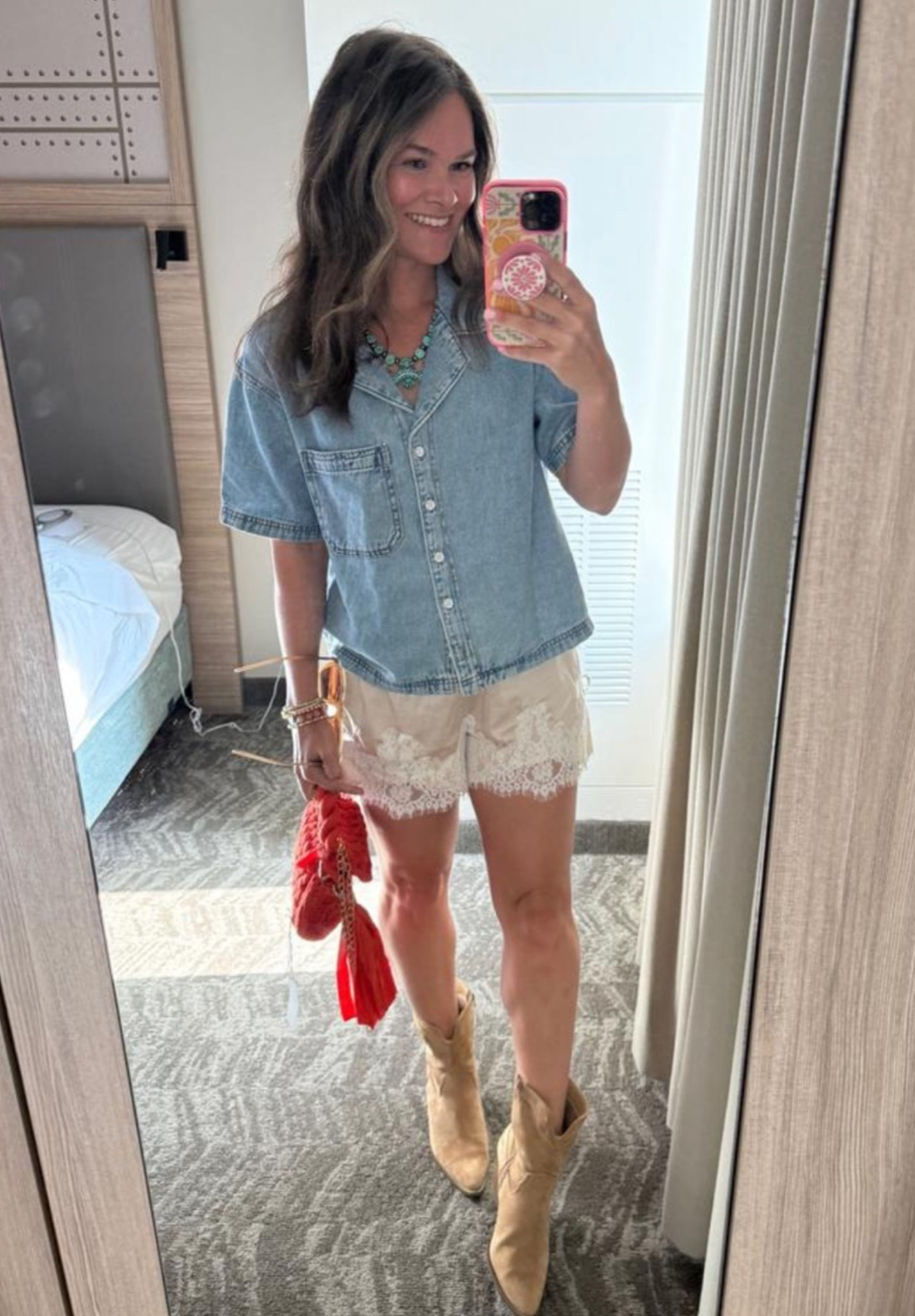 This Target tops is one of my favorites to style & one I’ll be bringing into fall with me! I wore this to the rodeo but it would also be perfect for a country concert!

#LTKootd #LTKSeasonal #LTKmomlife