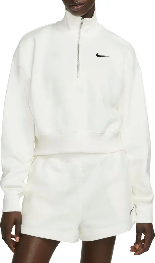 Nike Sportswear Phoenix Fleece Crop Sweatshirt | Nordstrom | Nordstrom