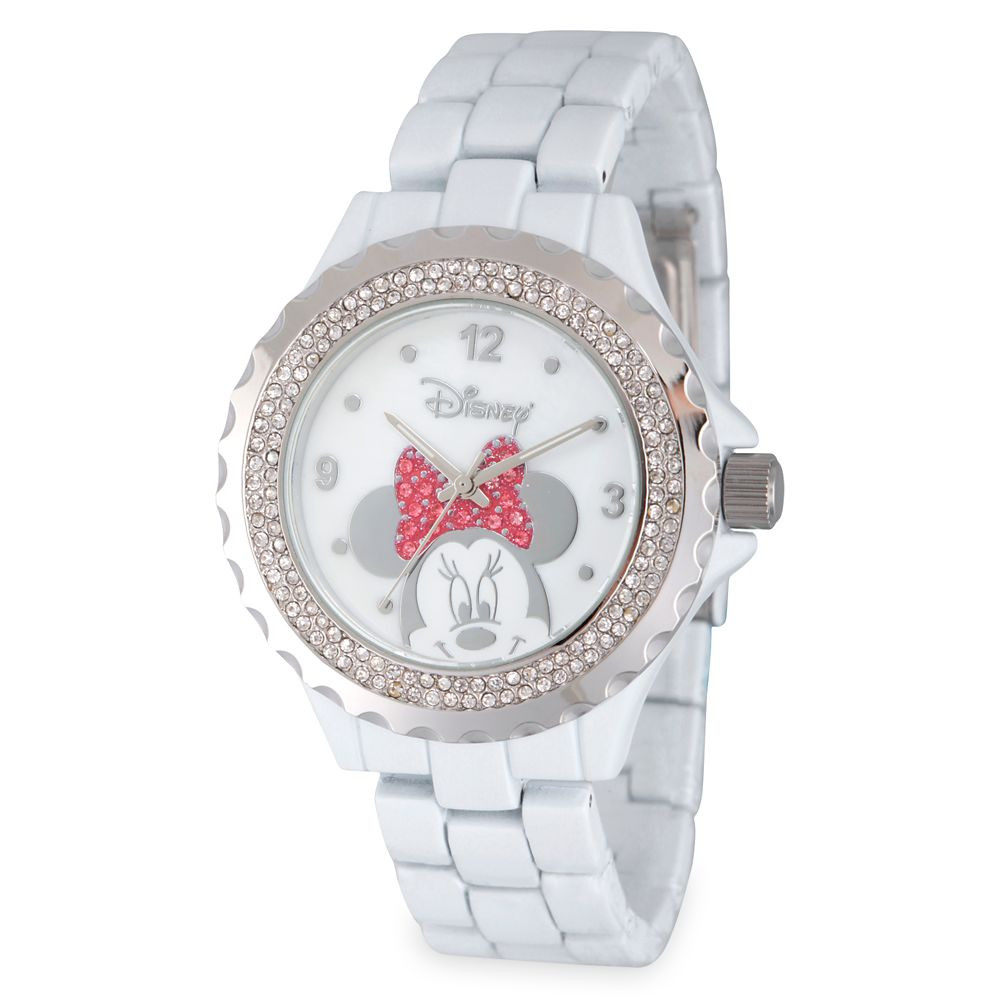 Minnie Mouse Stainless Steel Watch for Women | Disney Store