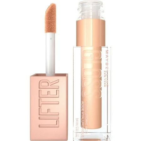 Maybelline Lifter Gloss Lip Gloss with Hyaluronic Acid, Sun | Walmart (US)