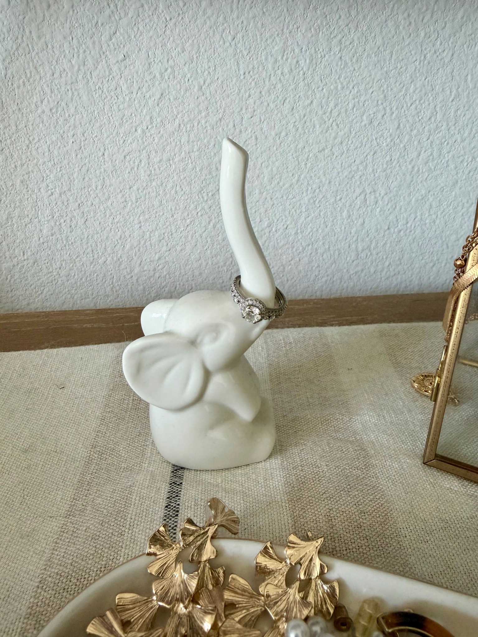 I love this adorable elephant ring holder on my dresser! Perfect for displaying my rings. So sweet and practical.

#LTKmomlife #LTKHome #LTKWedding