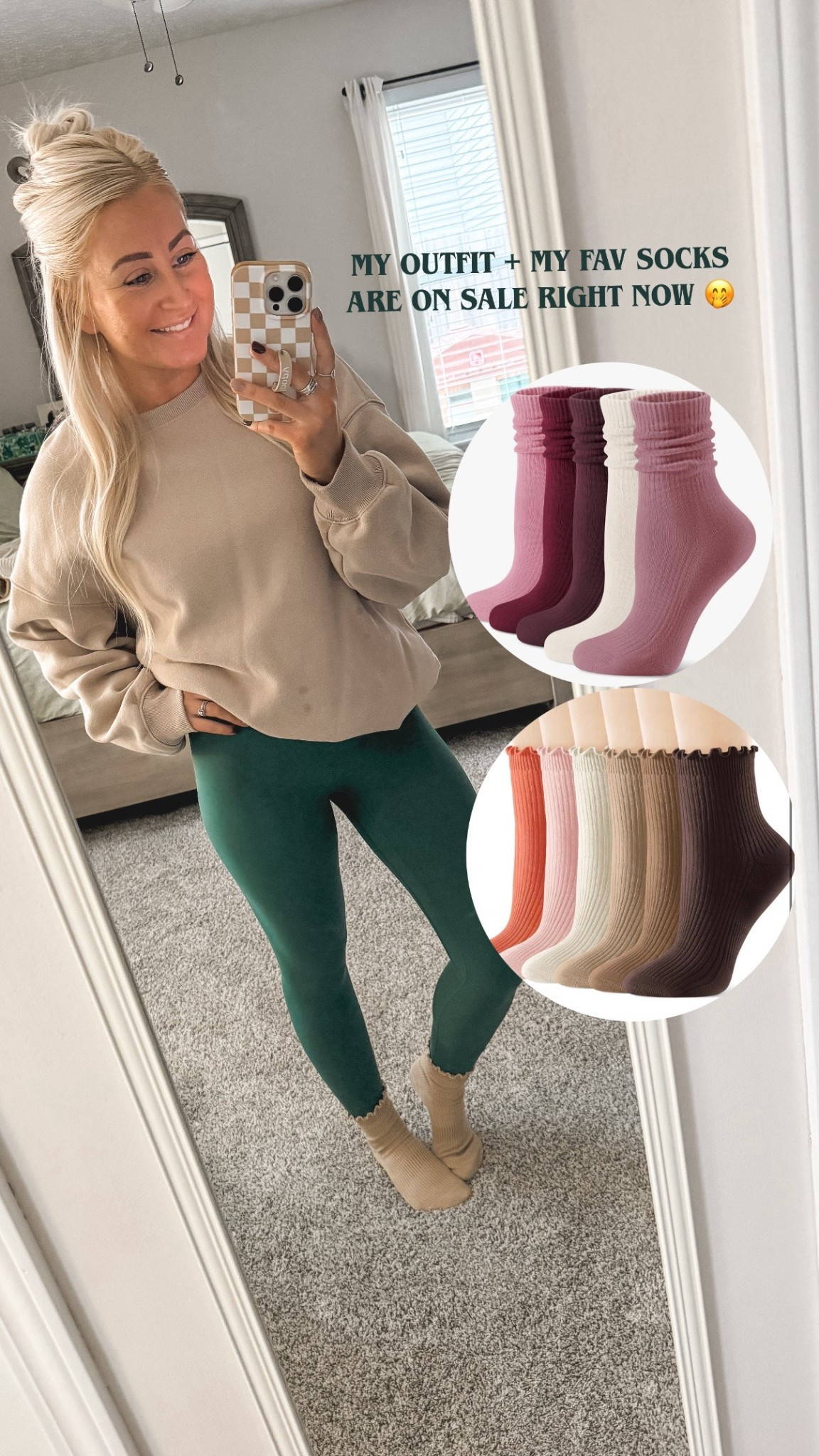 Shop my outfit & my fav slouch + lettuce edge socks on sale! 

#LTKootd #LTKGiftGuide #LTKCyberWeek