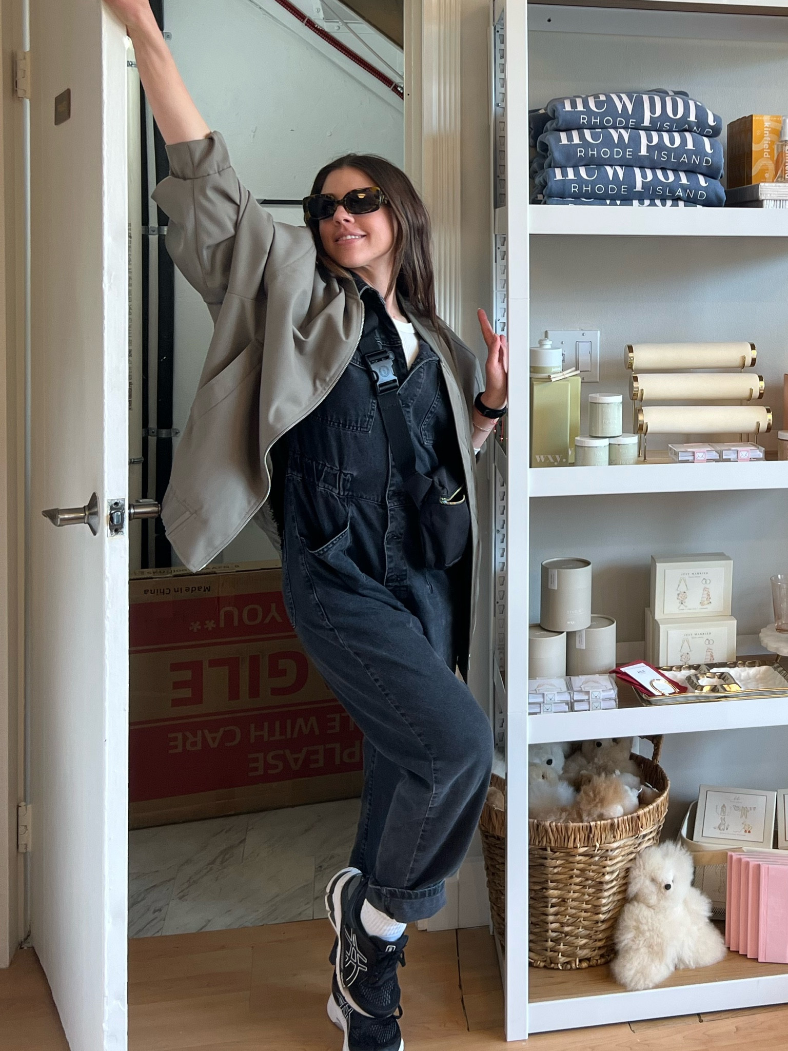 Streetwear • Black Coveralls• Free People • Bomber • 

#LTKU #LTKfit #LTKstyletip