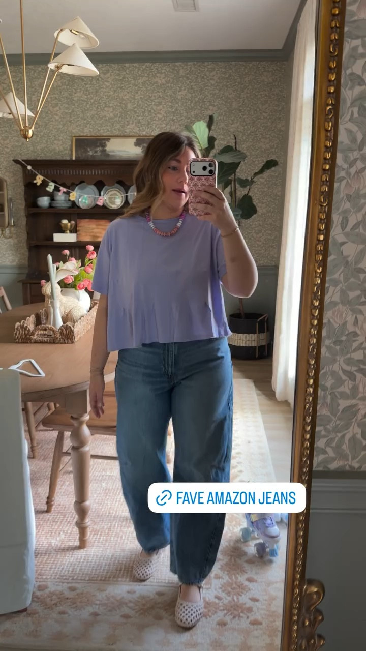 Favorite Amazon jeans! 

Levi’s cinch barrel 

#LTKootd #LTKSeasonal #LTKmomlife
