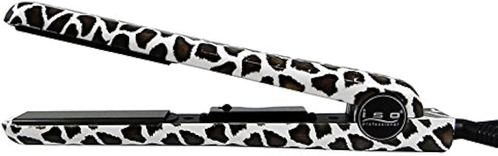 Iso Beauty Spectrum Pro Limited Animal 1.25 Inch Ceramic Plates Hair Straightener Flat Iron (Gira... | Amazon (US)
