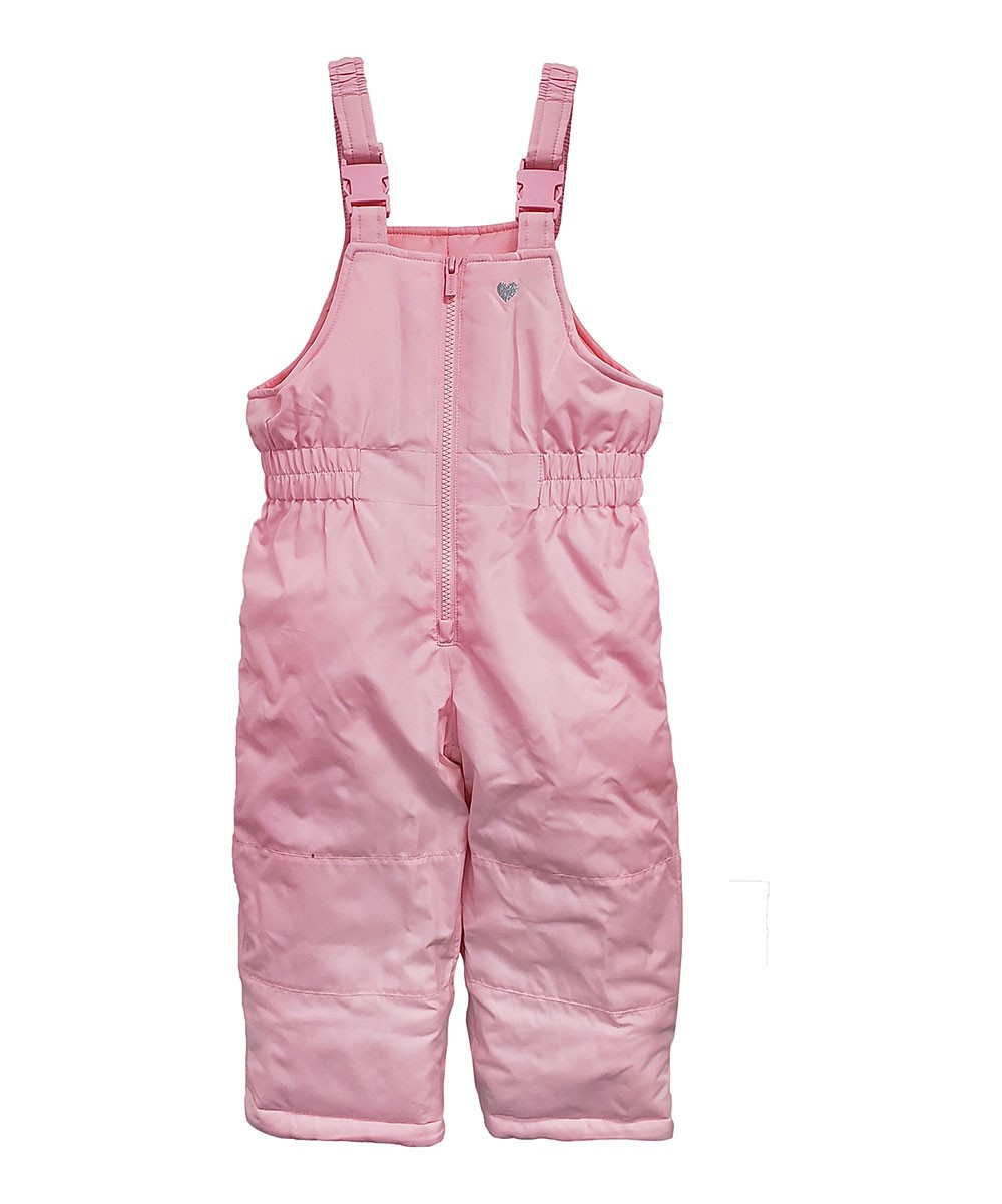 Carter's Girls' Ski Bibs PINK - Pink Bib Pants - Girls | Zulily