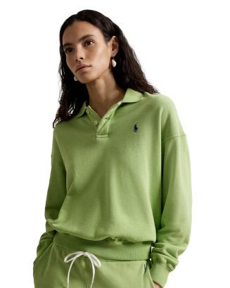 Lightweight Fleece Long Sleeve Polo | Bloomingdale's (US)