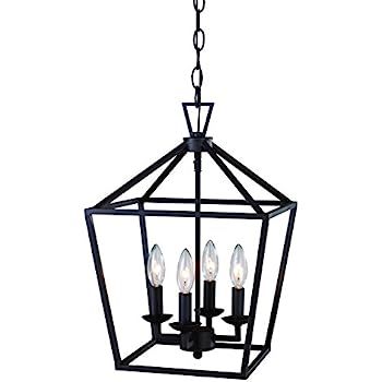 Trans Globe Lighting 10264 ROB Indoor Lacey 12" Pendant, Rubbed Oil Bronze | Amazon (US)