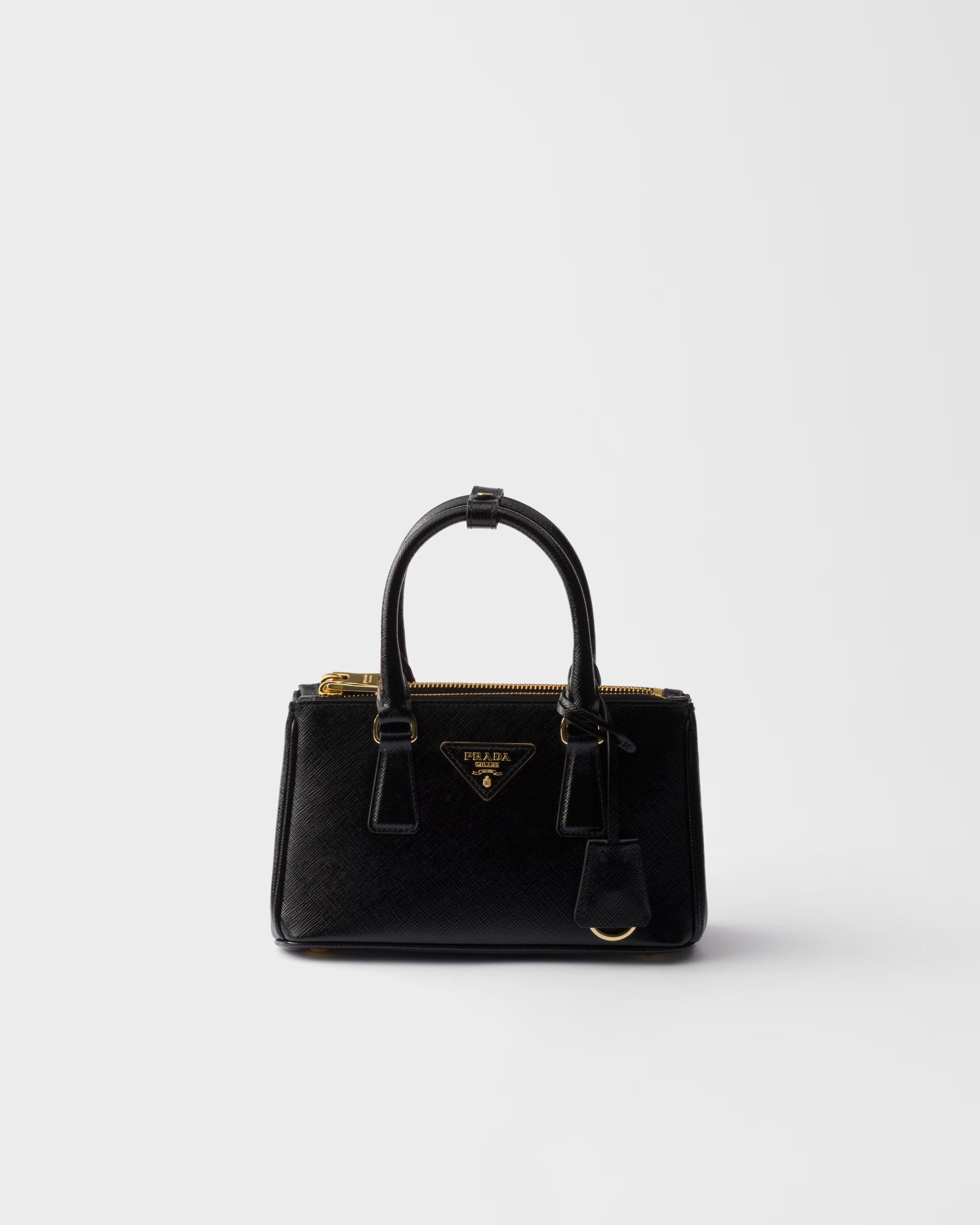 Prada Galleria patent Saffiano leather mini-bag | Prada US