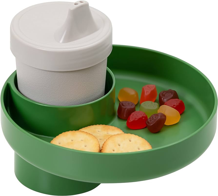 My Travel Tray Round, USA Made. Easily Convert Your existing Cup Holder to a Tray and Cup Holder ... | Amazon (US)