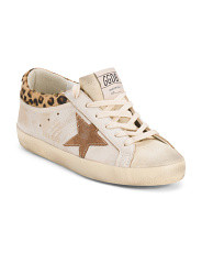 Made In Italy Leather Distressed Sneakers | Casual Sneakers | Marshalls | Marshalls