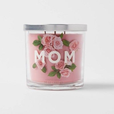14oz Glass Jar 3-Wick Mom Candle - Opalhouse&#8482; | Target