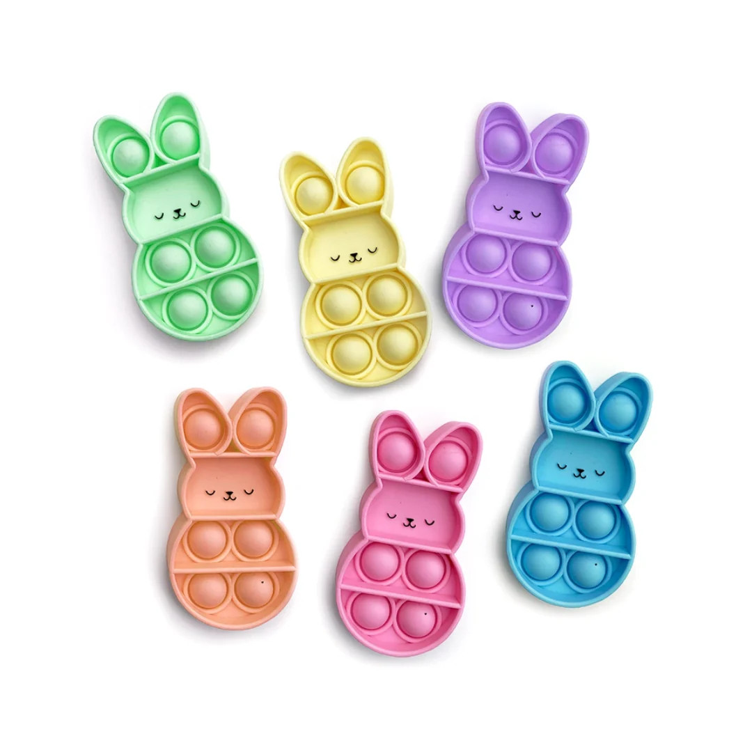 Mini Easter Bunnies Fidget Toys | Ellie and Piper