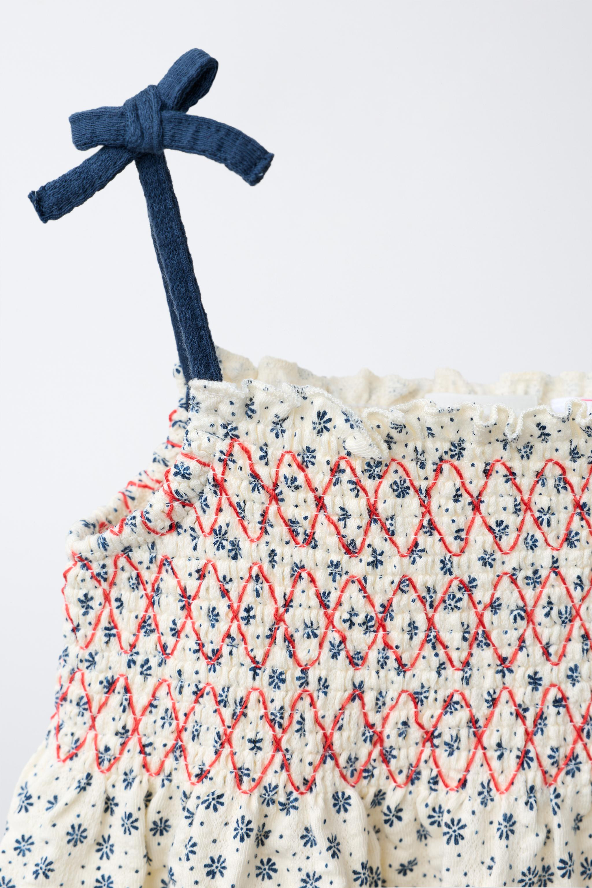 ELASTICIZED FLORAL PRINT DRESS | Zara US