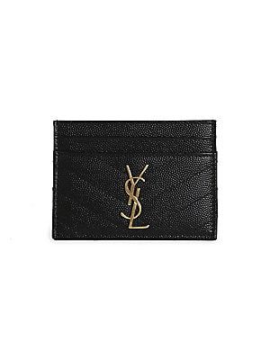 Monogram Matelassé Leather Card Case | Saks Fifth Avenue