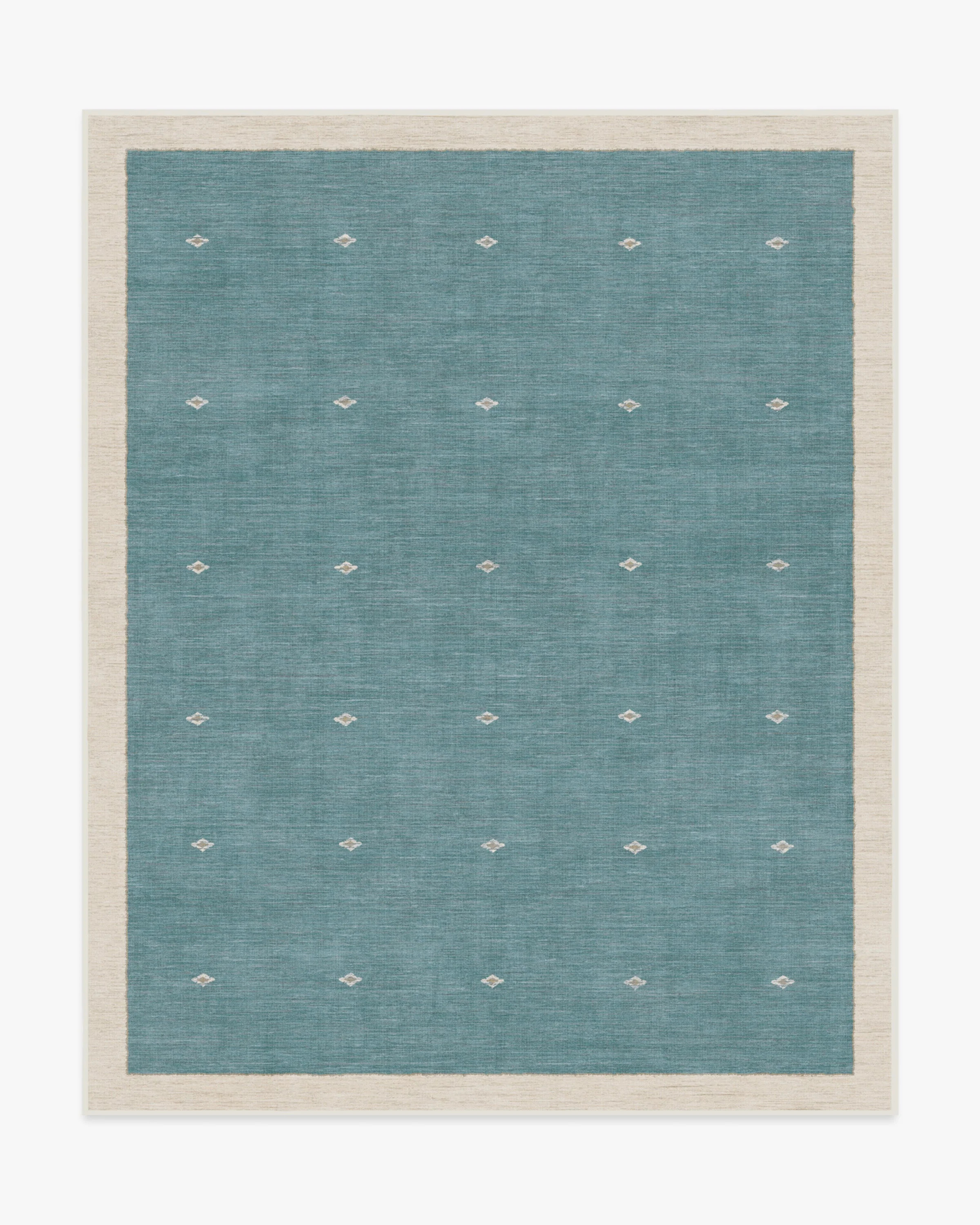 goop Luna Soft Teal Tufted Rug | Ruggable
