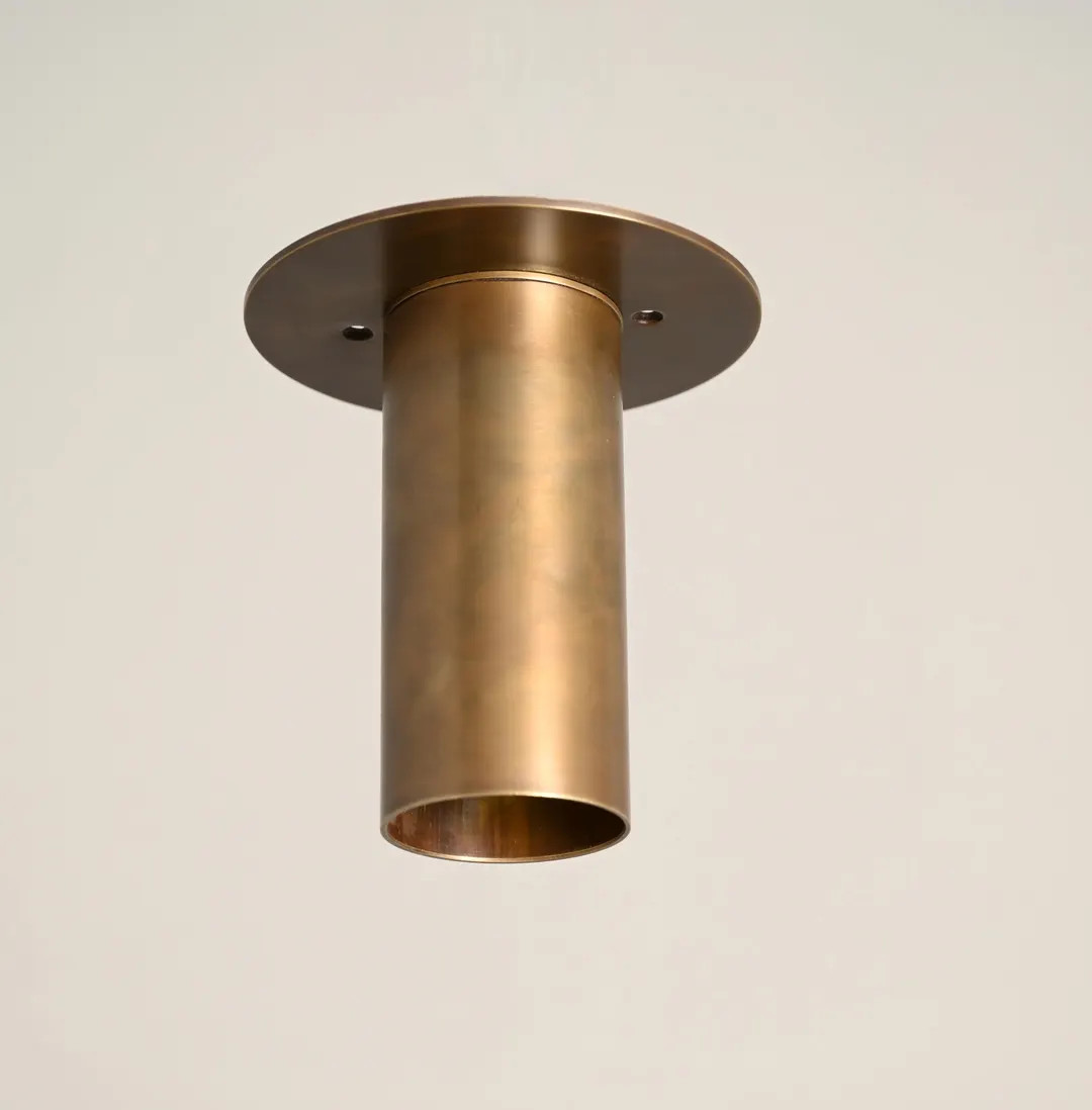 1 Light Spot Mid Century Brass Sputnik Chandelier Light Fixture - Etsy | Etsy (US)