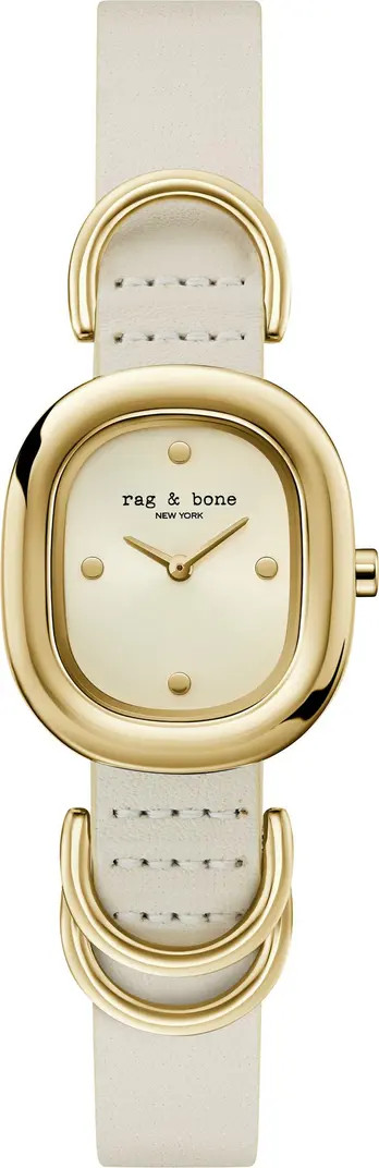 Rory Leather Strap Watch, 25mm | Nordstrom