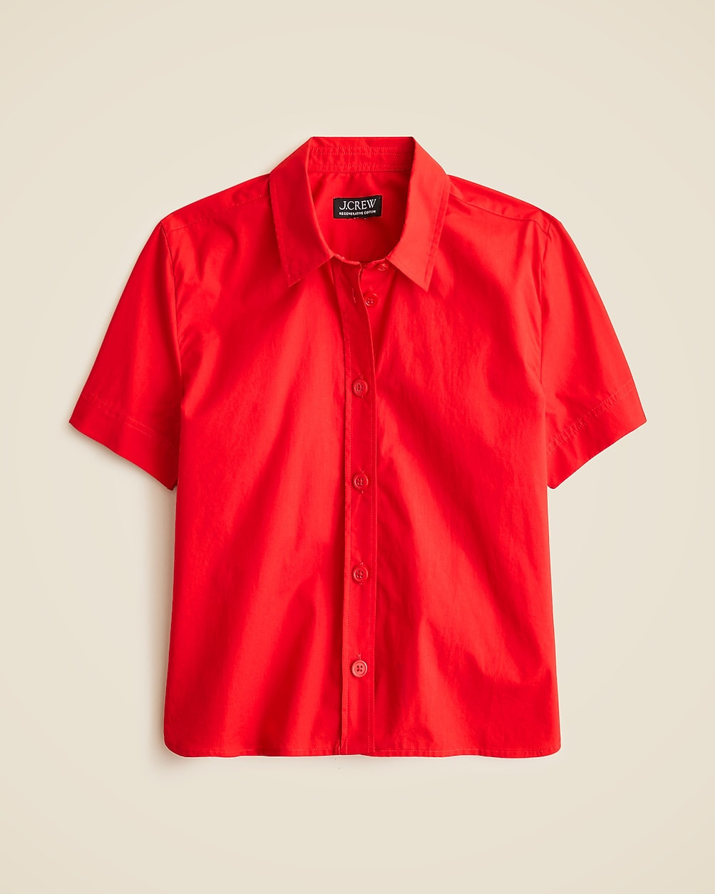 Gamine shirt in cotton poplin | J. Crew US